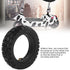 VGEBY Electric Scooter Tire, 10in Shock Absorption Inflatable Rubber Tyre Replacement 255x80