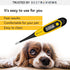 iProven Dog & Cat Thermometer, Accurate Fever Detection, Comfortable Flexible Tip, Waterproof, Fast Readings in 20 sec,