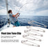 Set, 5pcs Longline Snap Clip Stainless Steel Tuna Clips for Ocean Fishing - Strong Tension, Durable Material, Ideal