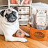 BRUTUS & BARNABY USA Sweet Potato Dog Treats - Grain Free, Cinnamon Pumpkin Crunchy Sticks, Promotes Positive Gut