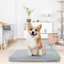 Waterproof Dog Bed Cover with Zipper, Oxford Dog Crate Pad Cover, Washable Replacement Sheets (Gray #1, 34 * 22 *