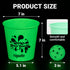 ropoda Giant Yard Pong,Yard Games with Durable Buckets and Balls - Choose Red Large, XL, or Green - Glow in the Dark