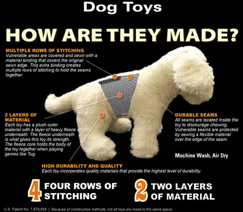 MIGHTY Microfiber Ball Panda - Strong & Tough Interactive Dog Toy with Squeaker, Machine Washable
