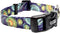 Eco Friendly Van Gogh Dog Collar, 10-15-Inch, Small