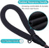 VIVAGLORY 5ft Strong Rope Dog Leash, Thick Neoprene Padded Handle, Durable Reflective for Medium Large Dogs