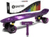 Skatro Mini Cruiser Skateboard - 22x6 Inch Retro Style Plastic Board Comes Complete for Kids and Beginners.