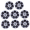 8pcs Bath Temperature LCD Thermometer Display Adhesive Water Temperature Gauge for Bathtub