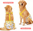 CZMIYRPY 3 Pack Female Dog Diapers Washable Dog Diapers Female Dog Diaper that Stay on Dog Diaper Female