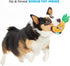 Barkbox 2 in 1 Interactive Plush Dog Toy - Rip and Reveal for Small Dogs - Penny The Pineapple