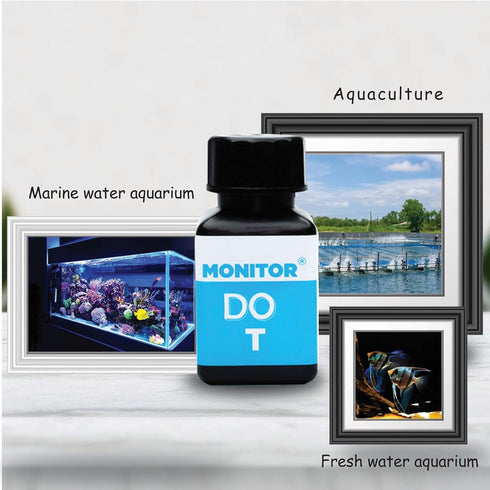 Monitor DISSOLVED Oxygen Test KIT (50 Tests) for Aquarium and Aquaculture Water Quality