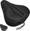 Zacro Padded Gel Bike Seat Cushion Cover for Men & Women, Extra Padding Bicycle Saddle for Peloton/Spin Stationary
