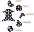 CuteBone Daisy Dog Pajamas Soft Puppy Pjs for Small Dogs P221XS