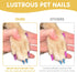Quick Dry Dog Nail Polish Pens, 12 Colors Pet Nail Polish Kit for Dogs, Cats, and Birds, Easy to Apply