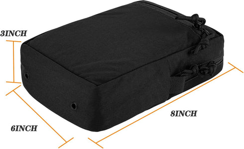Tactical GP Pouch, Molle General Purpose Storage Bag for Duty Belt and Vest