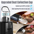 6-Speed 50% Trimmers 2 7h Casfuy New Dog Nail Grinder - More Power Dog Nail with LED Lights Quiet Running Time Electric