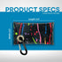 HYZER HOUND DISCS Disc Golf Chalk Bag | Essential Accessories for Improved Grip | Attaches with Carabiner