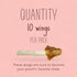 Better Belly Triple Flavor Wings, 10 ct (4.9 oz / 140 g)