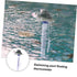 Swimming 0-50c Floating Pool Turtle Thermometer with String for Pools and Hot Tubs, Waterproof Cartoon Bath Temperature