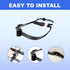 YOUXIFUN 2 42" Universal Golf Cart Retractable Passenger Seat Belts with Bracket Kit for Yamaha Club Car DS Precedent