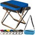 2026 Upgraded Large 12.2in Foldable Backpack Stool, 265lbs Ultralight Portable Backpack Chair