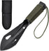 iunio Portable Hiking Trowel, Multitool Shovel with Carrying Pouch for Camping, Backpacking, Gardening, Outdoor