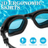 WIN.MAX Polarized Swimming Goggles Swim Pool Goggles Anti Fog Anti UV No Leakage Clear Vision for Men Women Adults