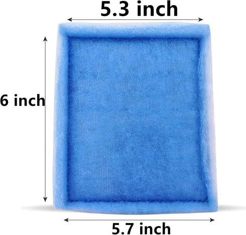 6 Pcs Aquarium Filter Cartridge for Aqua-Tech 20-40/30-60 Power Filters, Replacement for EZ-Change #3