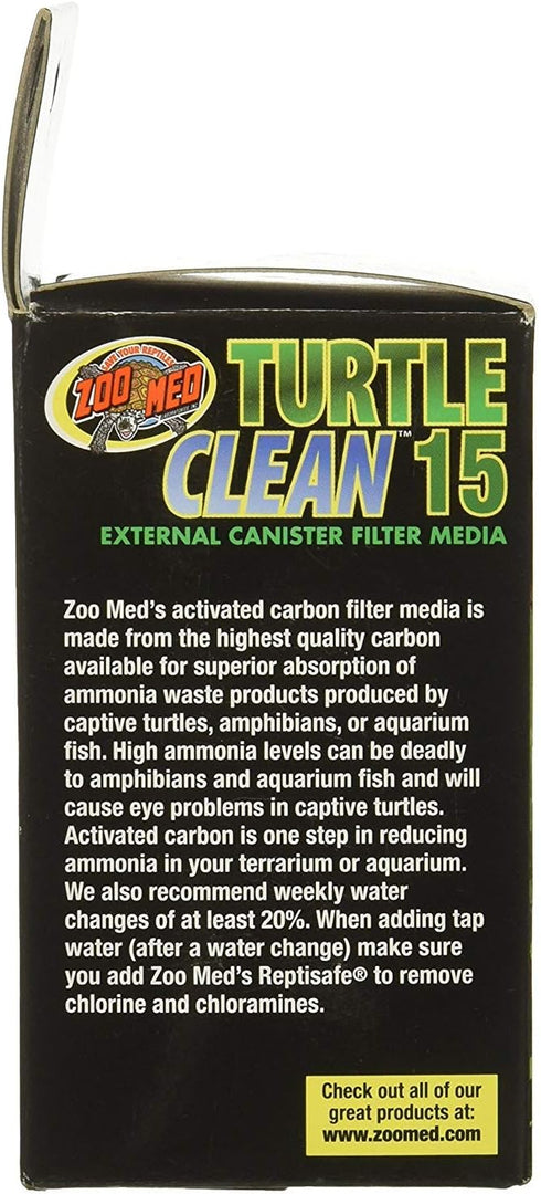 Zoo Med Turtle Clean 15 Activated Carbon Inserts (3 Pack)