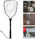 GALPADA Foldable Fishing Net for Freshwater and Saltwater Portable Lightweight Shrimp and Fish Catch Net with Silicone