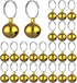 24 Sets Mixed Color Cat Bells for Pet Collar Pendant Accessories for Cats and Dogs