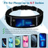 Running Belt for Women Men, Fanny Pack Waist Bag, Phone Holder for Running Workout, Plus Size Waterproof Adjustable