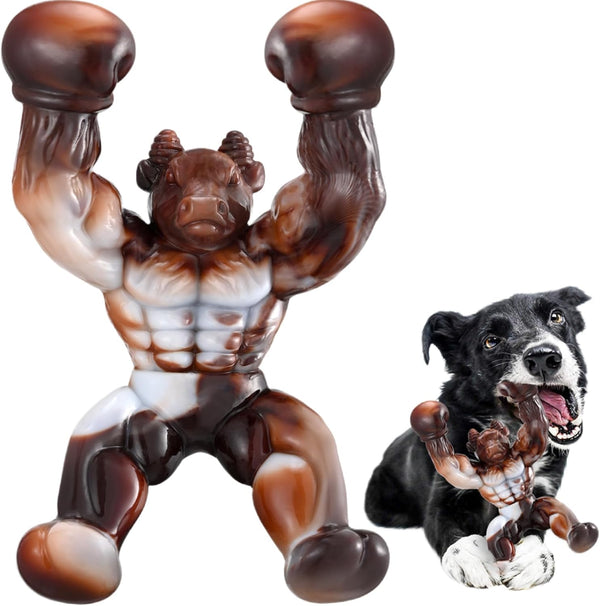 Dog Toys for Aggressive Chewers, Indestructible Dog Bones for Small/Medium/Large Dogs, Teeth Cleaning and Training Toys
