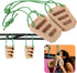 BUBEFSKD Finger Strengthening Board Compacts Wood Climbing Board Portables Fingerboard For Rock Climbing Training