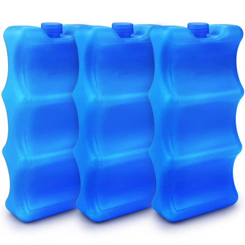 ISUSSER Pack of 3 Reusable Ice Packs for Breastmilk Storage, Bottle Ice Packs