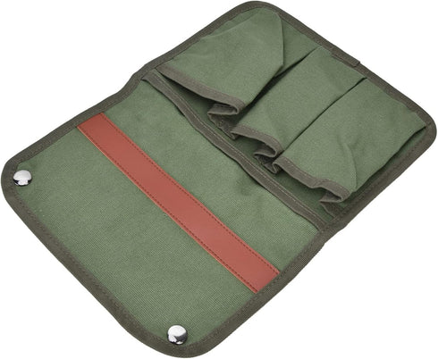 Garosa Lawn Chair Arm Caddy Canvas Chair Armrest Organizer Camping Chair Side Pocket Multiple Pockets Hanging Storage