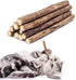 20 PCS Cat Catnip Sticks, Natural Matatabi Silvervine Sticks - Molar Tools Kitten Chew Toy
