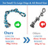 Dog Rope Toys for Medium Large Breed - 100% Indestructible Cotton Chew Toys for Aggressive Chewers