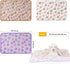 Dono 1 Pack 3 Dog Blankets for Small Dogs - Soft Fluffy Paw Print Fleece Pet Blanket, Warm Sleep Mat for Dog Cat Kitten