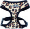 Parisian Pet Freedom Leopard Print Dog Harness - Adjustable Mesh Fabric, Large Size for Outdoor Adventures