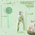 Lifmegik Trimmer Self Cleaning Cat Brush for Shedding, LED Light Nail Clipper, Nail Clipper and Nail File, Slicker