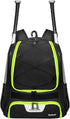 Goloni Youth Baseball Bag, Softball Bag with Shoes Compartment, Backpack with Fence Hook