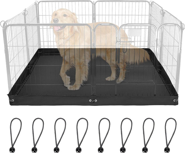 Dog Playpen Bottom Pad, Floor Protector Dog Playpen Bottom Cover for 35in