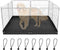 Dog Playpen Bottom Pad, Floor Protector Dog Playpen Bottom Cover for 35in