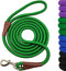 6FT/8FT/10FT Classic Rope Dog Leash, Strong Lightweight 1/2” Nylon Leash for Medium Large Dogs, Basic Walking, Hiking,