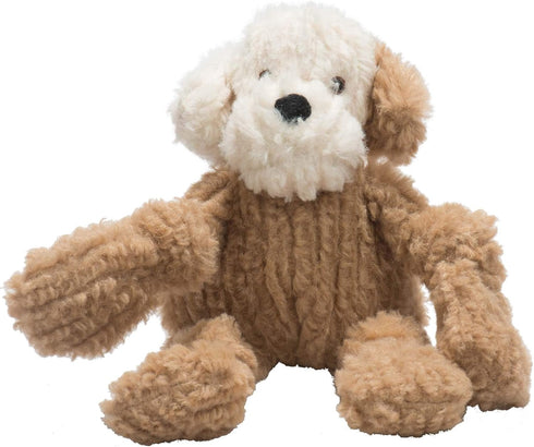 HuggleHounds Knottie Plush Dog Toy, Squeaky Dog Stuffed Animal Toy for Small, Medium & Large Dogs, Lulu HuggleMutt,