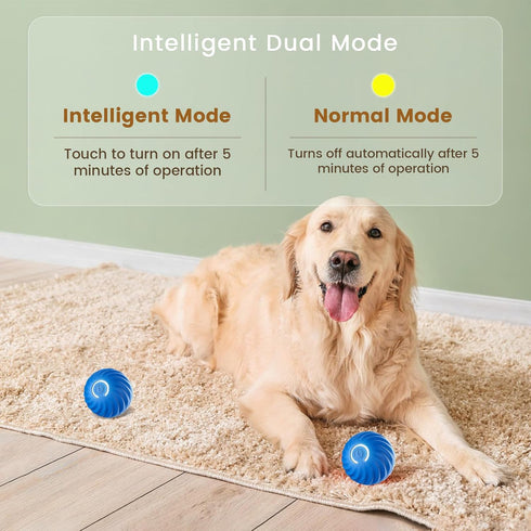 Interactive Dog Toys Dog Ball | Durable Active Rolling Ball | Automatic Moving Bouncing Toy for All Sizes