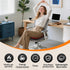 5V 5 Setting 4H USB Heated Seat Cushion - Portable Stadium Chair Heating Pad with Heat & Timer - Light&Foldable