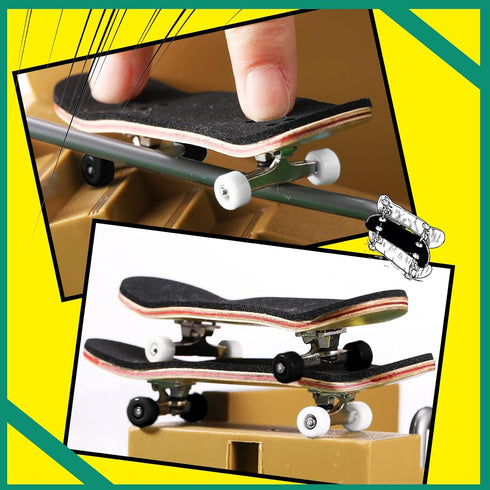 16 Set 34 mm Zhehao Pcs Standard Fingerboard Tool CNC Lathed Fingerboard Bearing Wheels Nut Driver Screwdriver