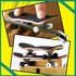 16 Set 34 mm Zhehao Pcs Standard Fingerboard Tool CNC Lathed Fingerboard Bearing Wheels Nut Driver Screwdriver