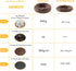 Round Donut Dog Bed for Small Medium Large Dogs, Washable Anti-Slip Faux Fur Fluffy Cuddler Cat Bed, 20"